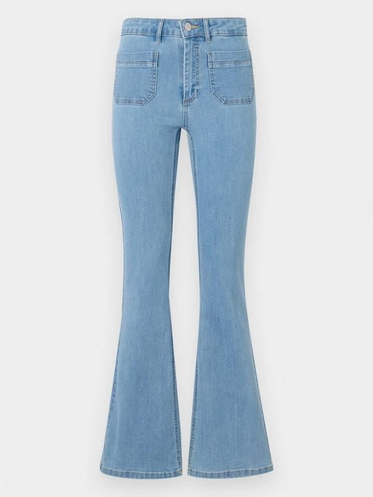 Zdjęcie produktu Jeansy Dzwony Only jasnoniebieski denim