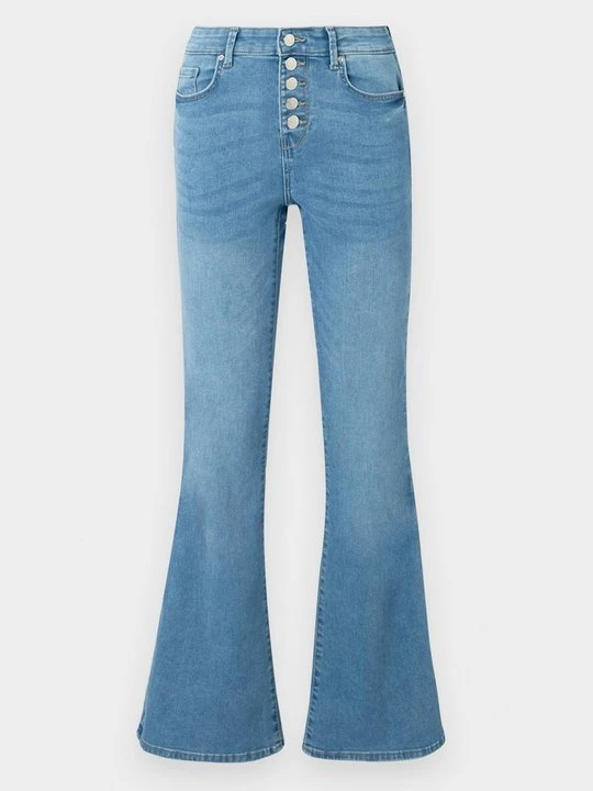 Zdjęcie produktu Jeansy Dzwony Only jasnoniebieski denim