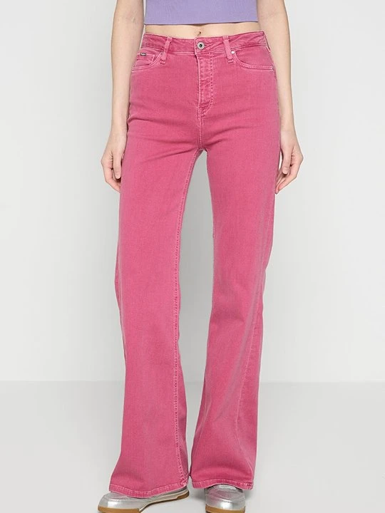 Zdjęcie produktu Jeansy Dzwony Pepe Jeans różowy