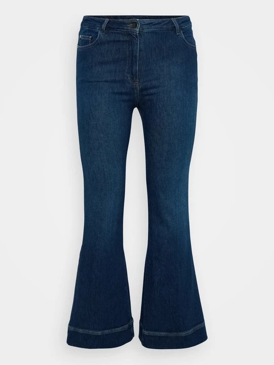 Zdjęcie produktu Jeansy Dzwony Persona by Marina Rinaldi niebieski denim