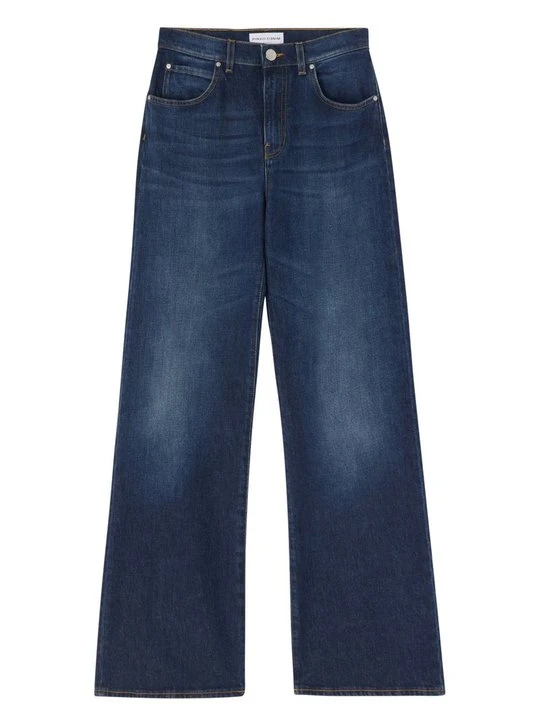 Zdjęcie produktu Jeansy Dzwony Pinko przecierany denim