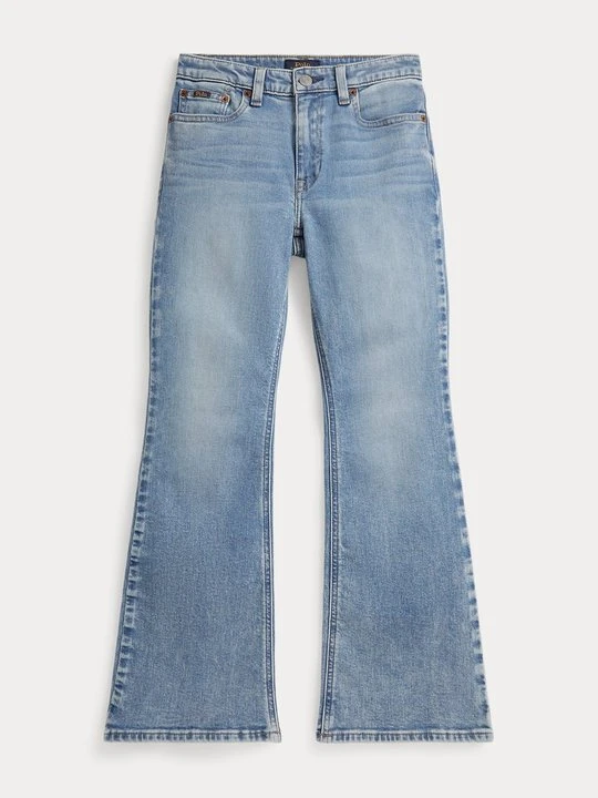 Zdjęcie produktu Jeansy Dzwony Polo Ralph Lauren jasnoniebieski denim