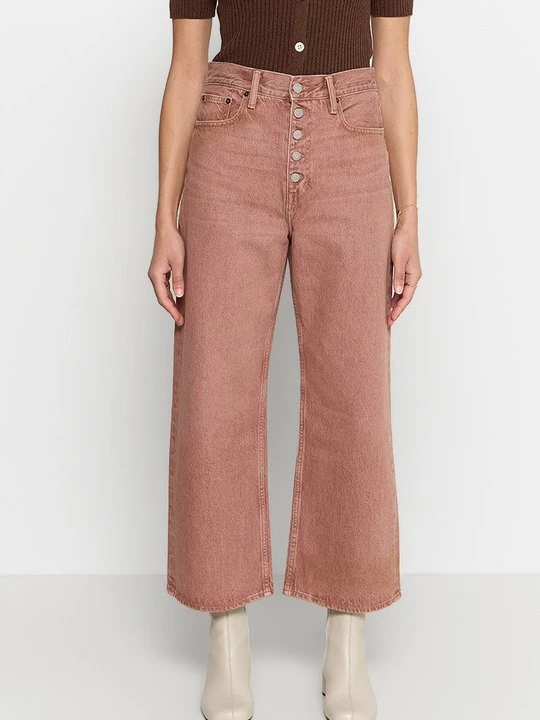 Zdjęcie produktu Jeansy Dzwony Polo Ralph Lauren jasnoróżowy