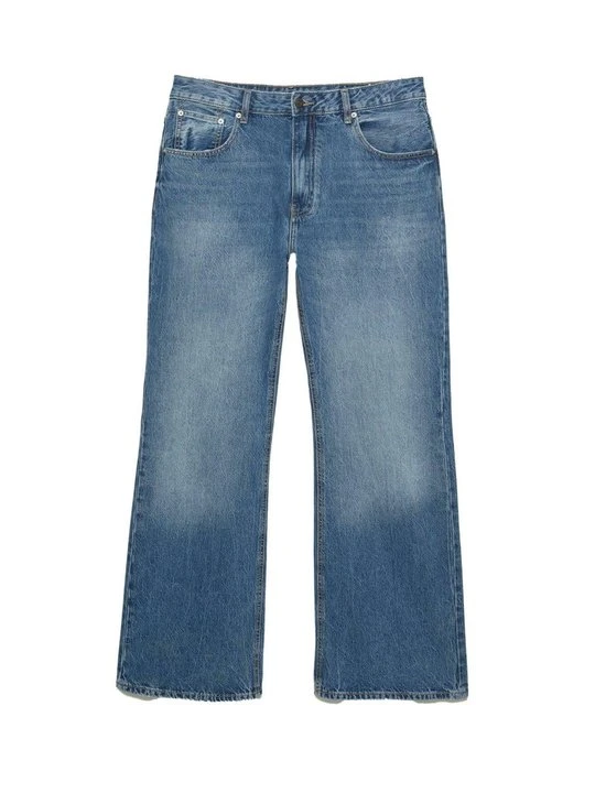 Zdjęcie produktu Jeansy Dzwony PULL&BEAR niebieski denim