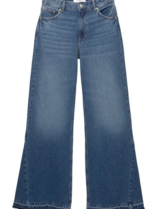 Zdjęcie produktu Jeansy Dzwony PULL&BEAR niebieski denim