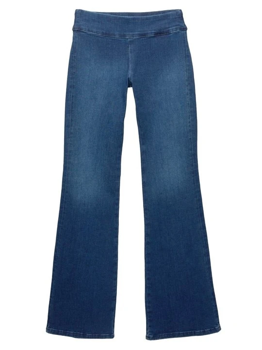 Zdjęcie produktu Jeansy Dzwony PULL&BEAR ciemnoniebieski