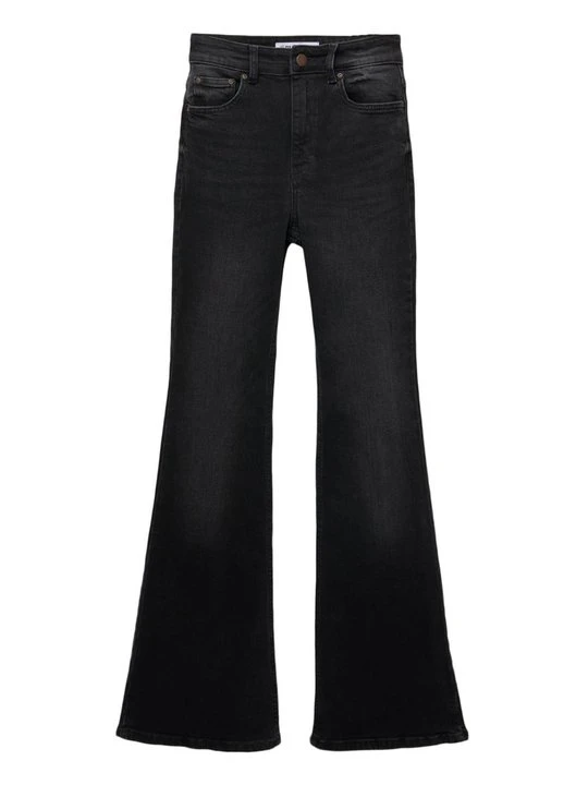 Zdjęcie produktu Jeansy Dzwony PULL&BEAR czarny