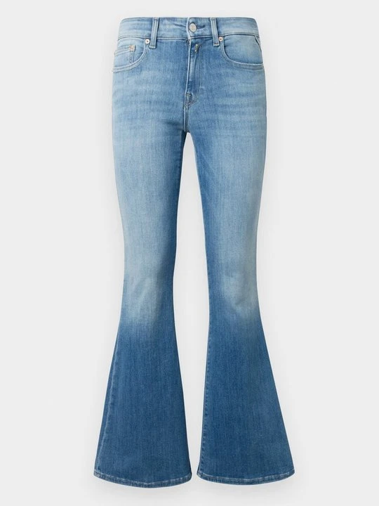 Zdjęcie produktu Jeansy Dzwony Replay jasnoniebieski denim