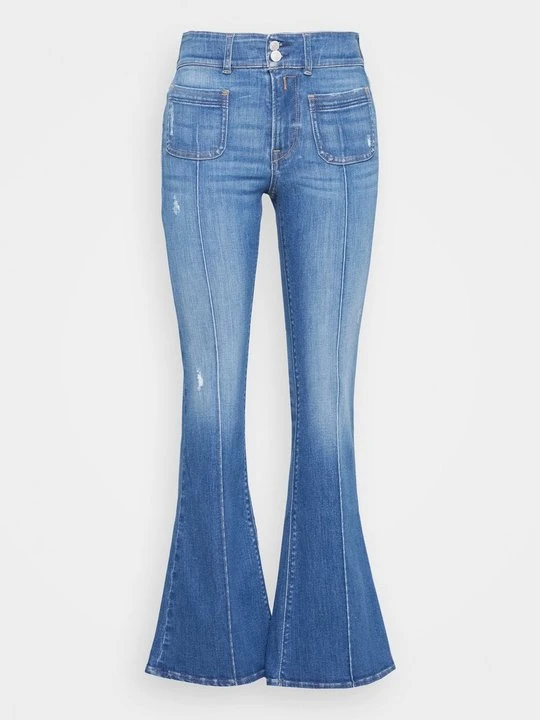Zdjęcie produktu Jeansy Dzwony Replay niebieski denim