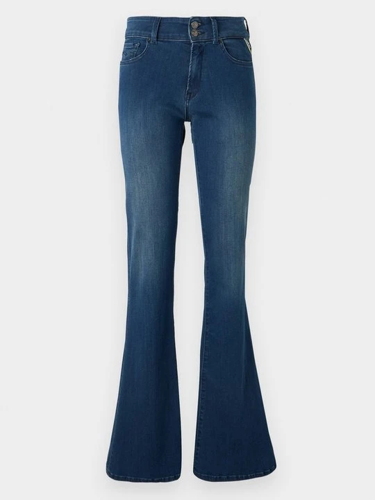 Zdjęcie produktu Jeansy Dzwony Replay niebieski denim