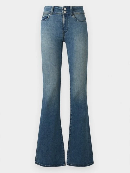 Zdjęcie produktu Jeansy Dzwony Replay niebieski denim