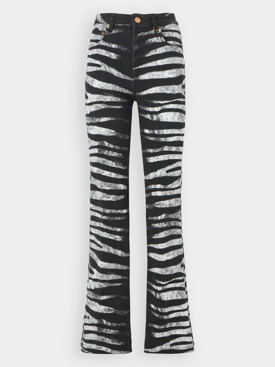 Zdjęcie produktu Jeansy Dzwony Roberto Cavalli czarny