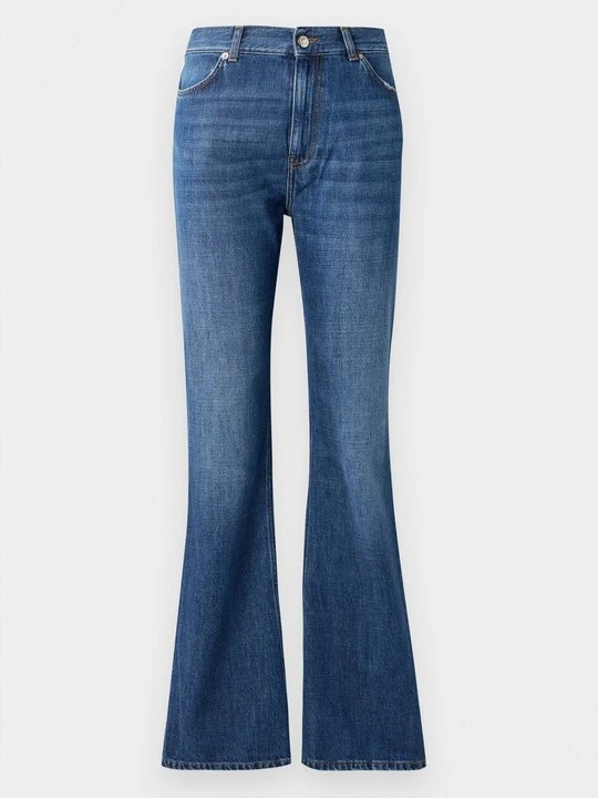 Zdjęcie produktu Jeansy Dzwony Rodebjer niebieski denim