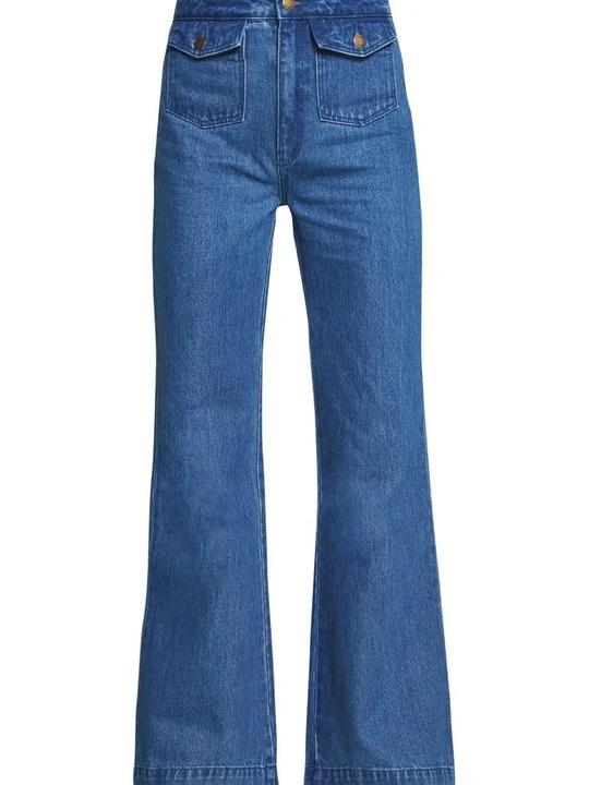 Zdjęcie produktu Jeansy Dzwony Rollas niebieski denim