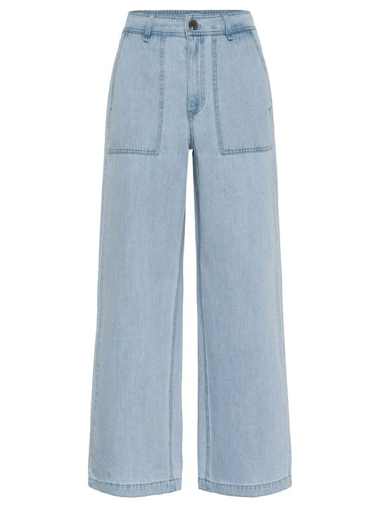 Zdjęcie produktu Jeansy Dzwony Saint Tropez jasnoniebieski denim