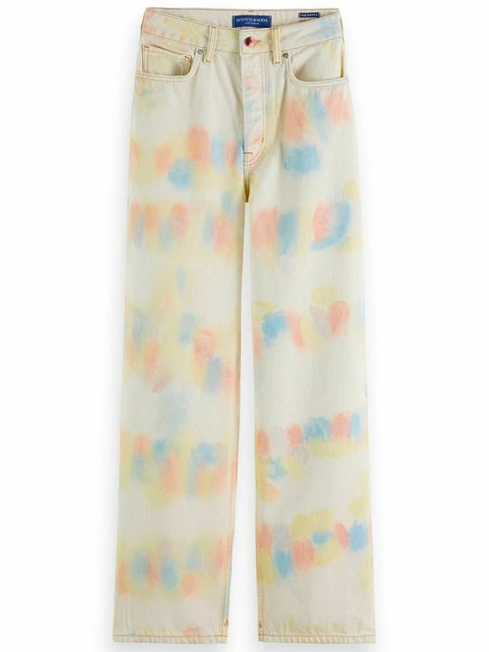 Zdjęcie produktu Jeansy Dzwony Scotch & Soda beżowy