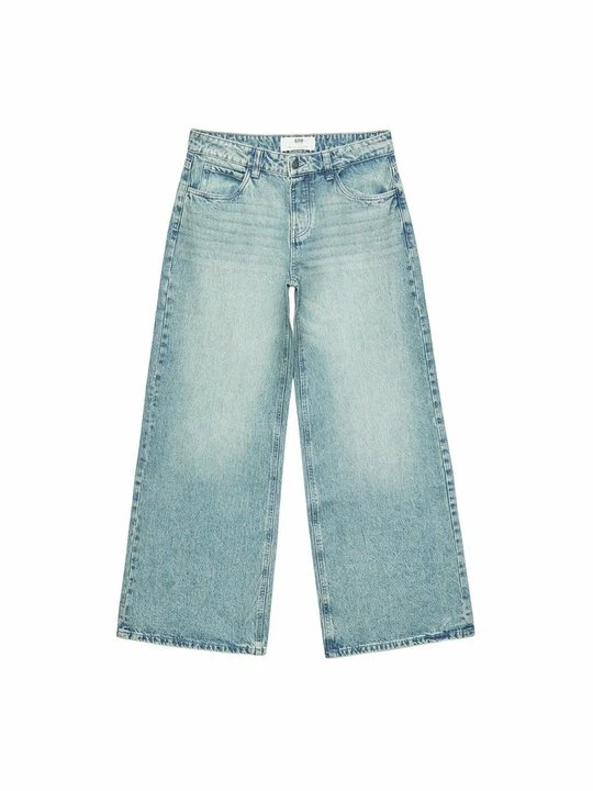 Zdjęcie produktu Jeansy Dzwony Stradivarius dirty denim