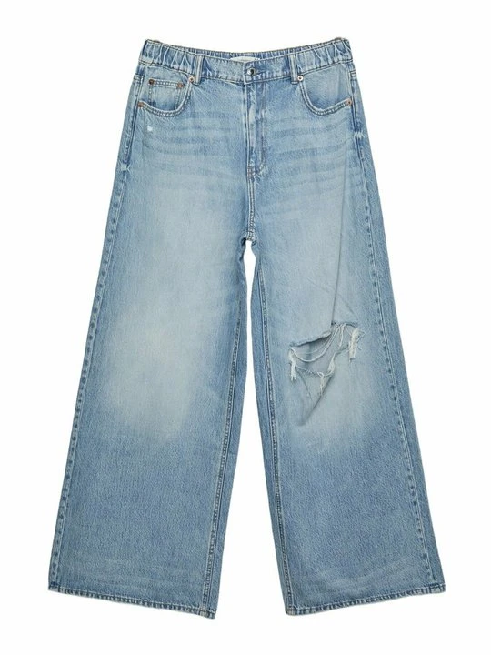 Zdjęcie produktu Jeansy Dzwony Stradivarius jasnoniebieski denim