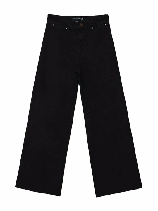 Zdjęcie produktu Jeansy Dzwony Stradivarius czarny