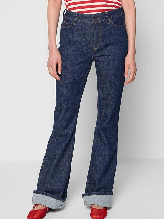 Zdjęcie produktu Jeansy Dzwony Tomorrow niebieski denim