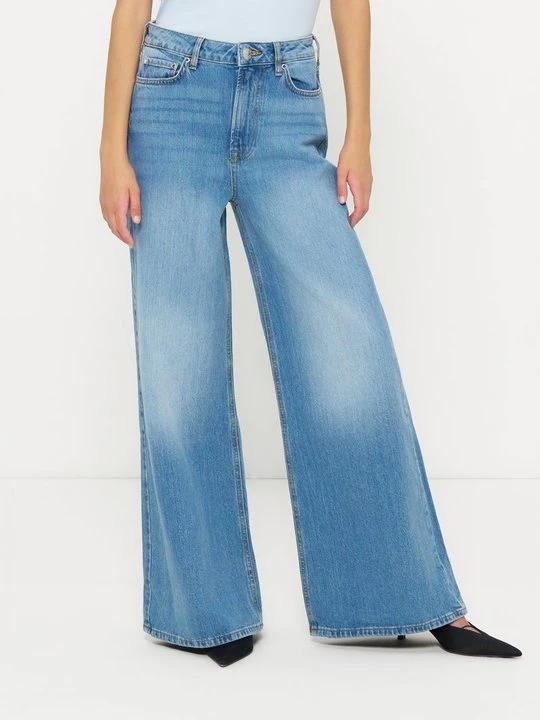 Zdjęcie produktu Jeansy Dzwony Tomorrow niebieski denim