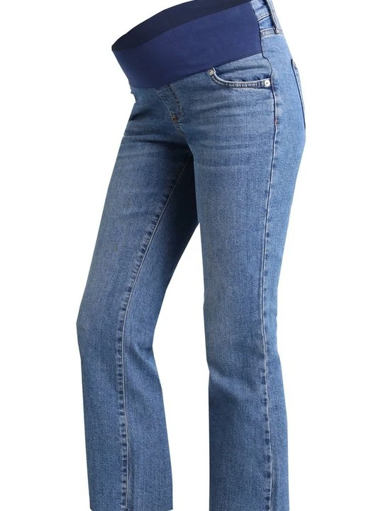 Zdjęcie produktu Jeansy Dzwony Topshop niebieski denim