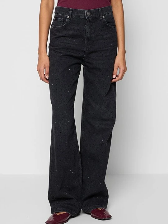 Zdjęcie produktu Jeansy Dzwony TWINSET czarny
