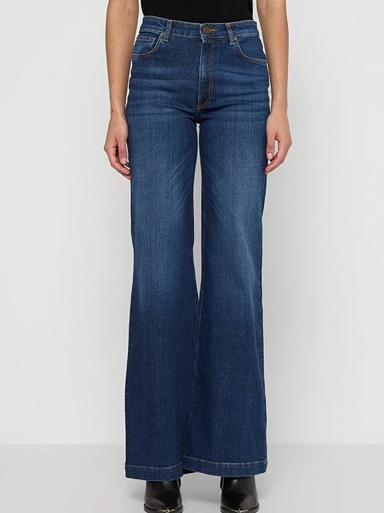 Zdjęcie produktu Jeansy Dzwony TWINSET niebieski