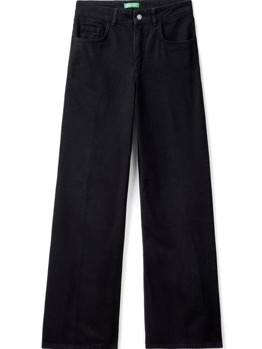 Zdjęcie produktu Jeansy Dzwony United Colors Of Benetton czarny