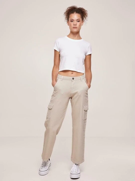 Zdjęcie produktu Jeansy Dzwony Urban Classics biały