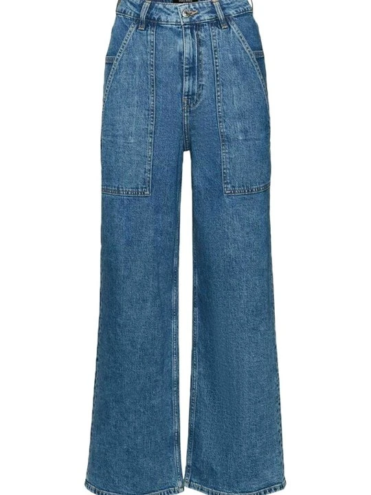 Zdjęcie produktu Jeansy Dzwony Vero Moda niebieski denim