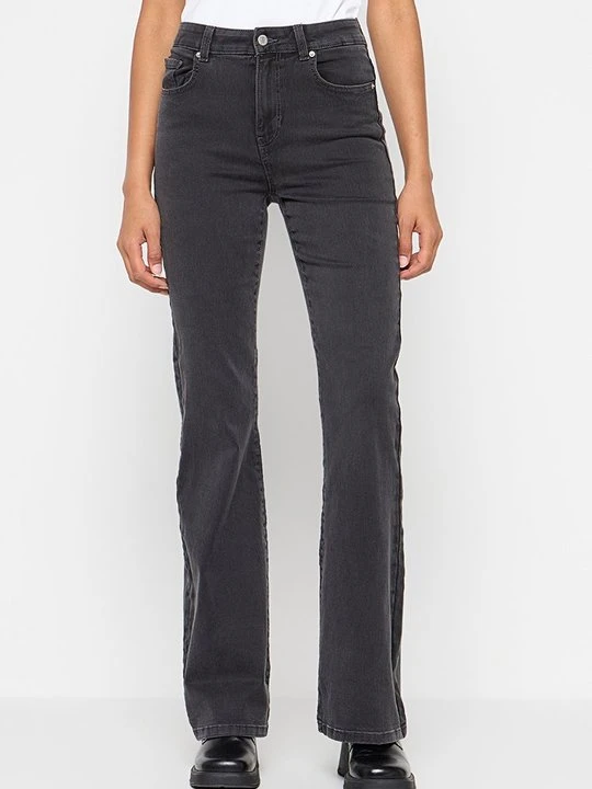 Zdjęcie produktu Jeansy Dzwony Vero Moda szary
