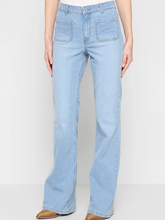 Zdjęcie produktu Jeansy Dzwony Vero Moda jasnoniebieski