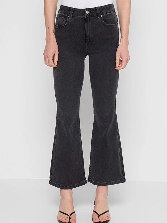 Zdjęcie produktu Jeansy Dzwony Vero Moda szary