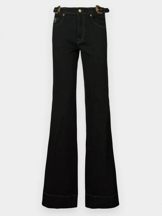 Zdjęcie produktu Jeansy Dzwony Versace Jeans Couture czarny