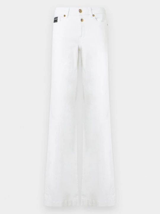 Zdjęcie produktu Jeansy Dzwony Versace Jeans Couture biały