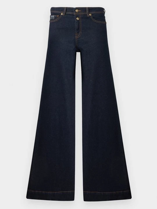 Zdjęcie produktu Jeansy Dzwony Versace Jeans Couture niebieski denim