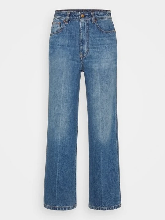 Zdjęcie produktu Jeansy Dzwony Victoria Beckham niebieski denim