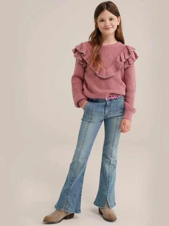 Zdjęcie produktu Jeansy Dzwony WE Fashion jasnoniebieski