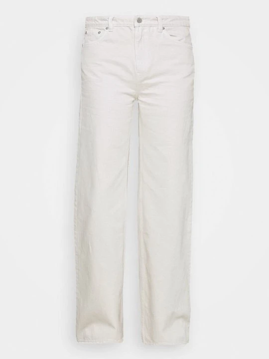 Zdjęcie produktu Jeansy Dzwony Weekday biały