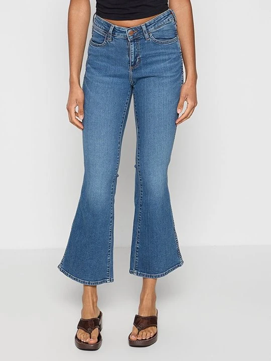 Zdjęcie produktu Jeansy Dzwony Wrangler niebieski