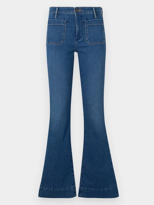 Zdjęcie produktu Jeansy Dzwony Wrangler niebieski denim