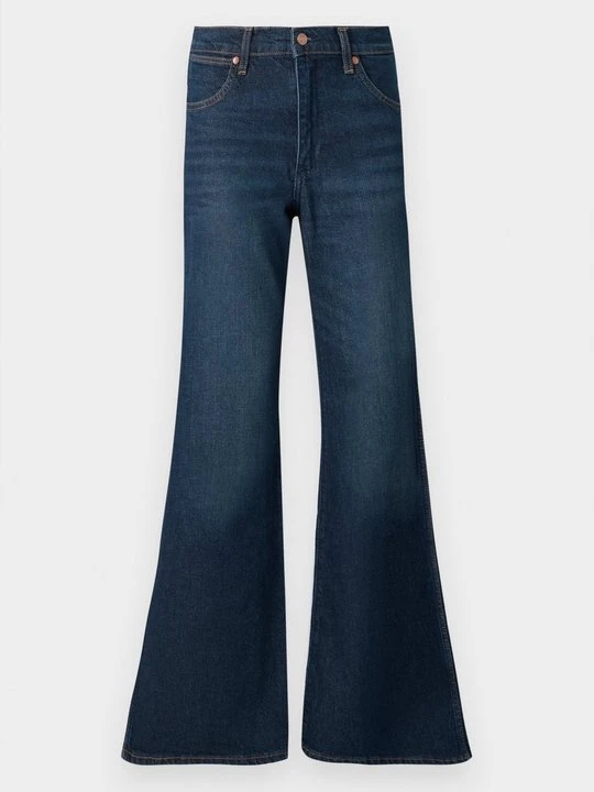 Zdjęcie produktu Jeansy Dzwony Wrangler ciemnoniebieski