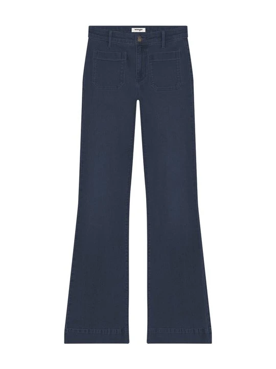 Zdjęcie produktu Jeansy Dzwony Wrangler niebieski
