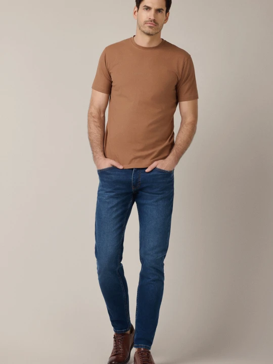Zdjęcie produktu Jeansy Granatowe Arturo Regular Lancerto