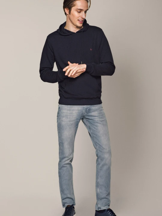 Zdjęcie produktu Jeansy Jasnoszare Bryson Slim Lancerto Szary