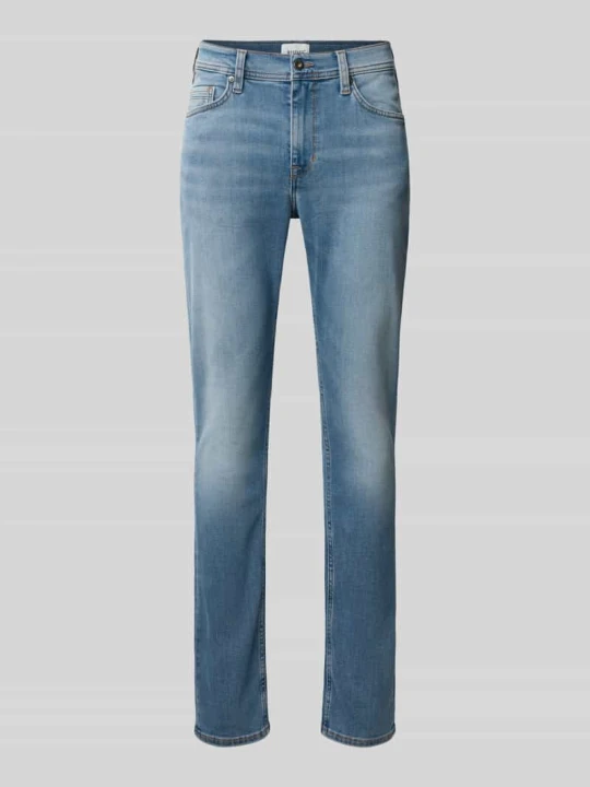 Zdjęcie produktu jeansy krój slim fit w efekcie znoszenia model 'Vegas' Mustang Jasnoniebieski