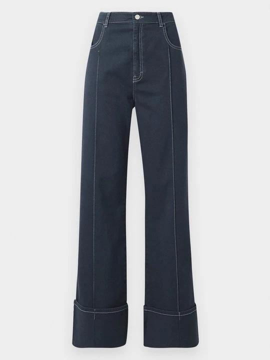 Zdjęcie produktu Jeansy loose fit BAUM UND PFERDGARTEN ciemnoniebieski