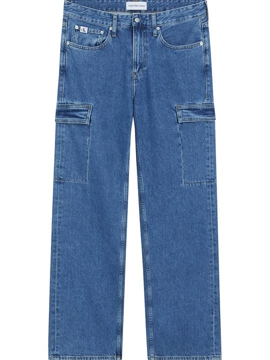 Zdjęcie produktu Jeansy loose fit Calvin Klein Jeans niebieski denim