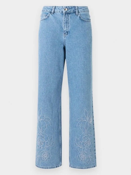 Zdjęcie produktu Jeansy loose fit Cras niebieski denim